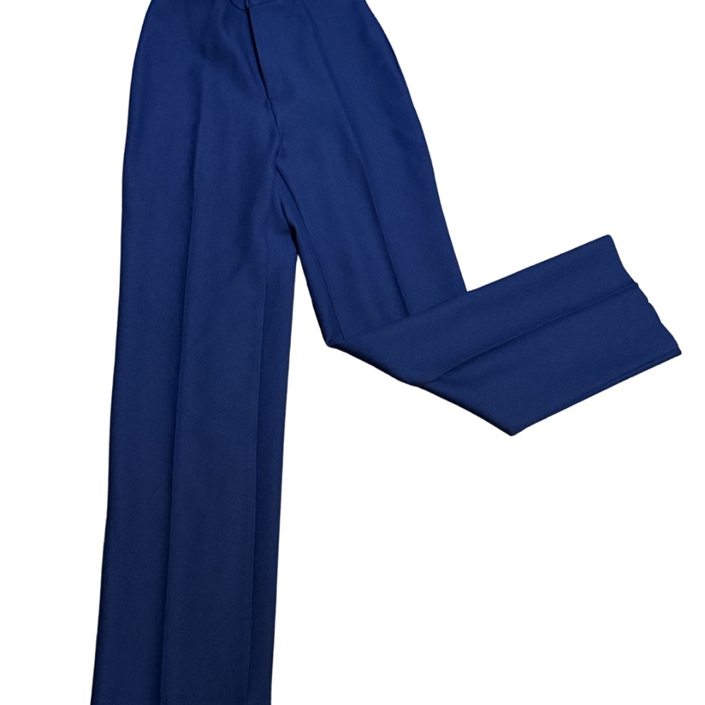 Vintage Levi’s High Rise Wide Leg Trousers Blue Size 8 (24X30) 70’s 80’s Office